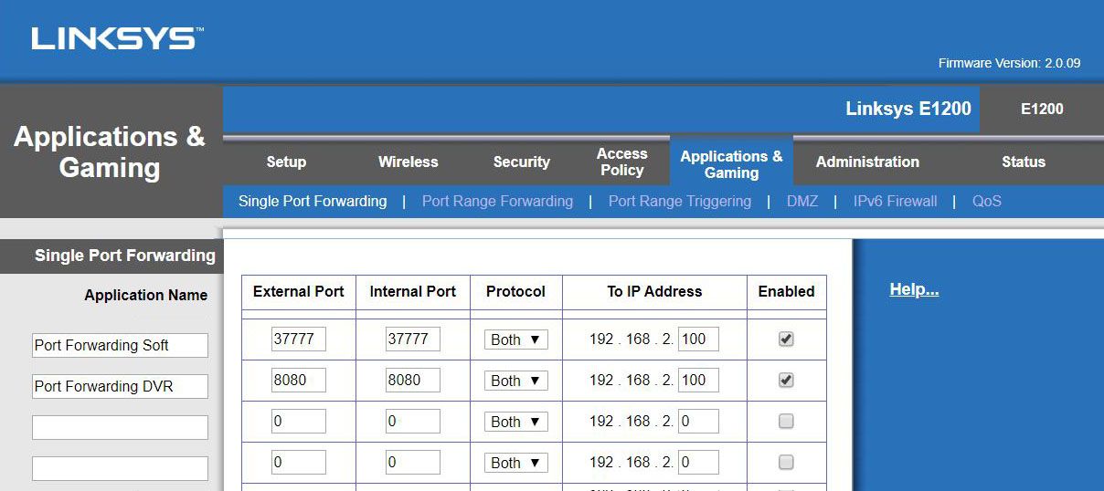 Port forwarding router setup for DVR Port forwarding router setup for DVR