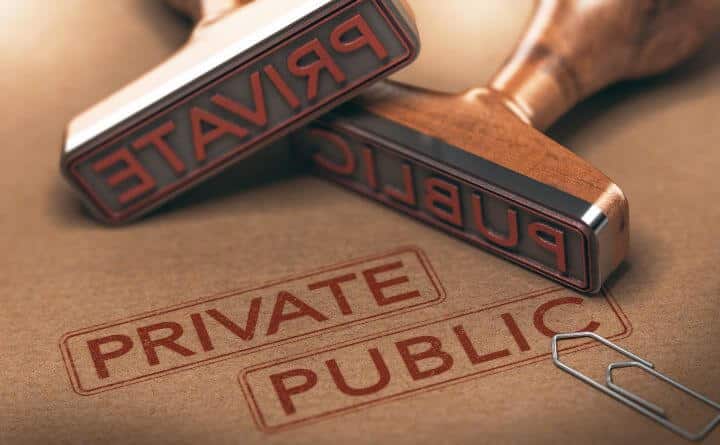 Public or private information Public or private information