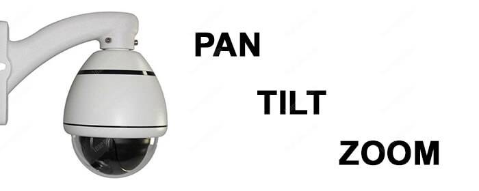 PTZ-camera PTZ (PAN TILT & ZOOM) Security Camera
