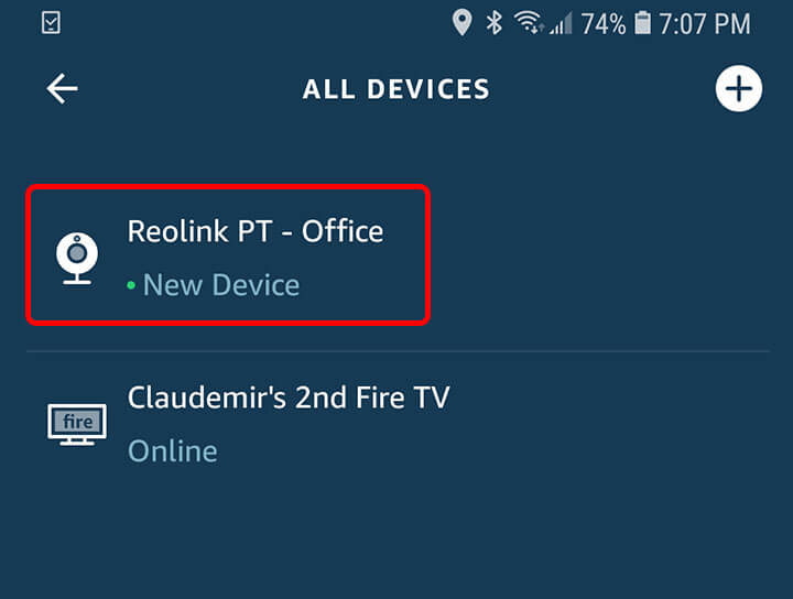 Reolink Argus PT Camera Added to Alexa Reolink Argus PT Camera Added to Alexa