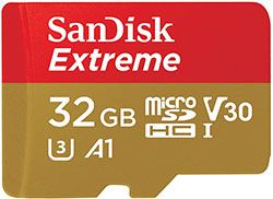 Sandisk Extreme 32GB MicroSD card Sandisk Extreme 32GB MicroSD card