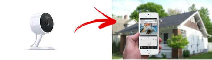 Security camera sends alert to mobile phone Security camera sends alert to mobile phone