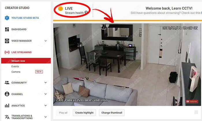 Security-camera-streaming-to-YouTube-Live Security-camera-streaming-to-YouTube-Live