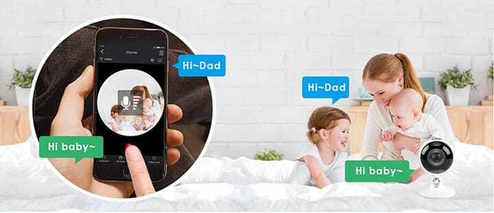 Two way audio Zosi security camera Two way audio Zosi security camera