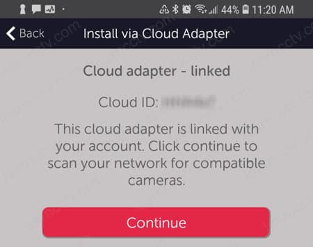 Videoloft cloud adapter Device Linked Videoloft cloud adapter Device Linked