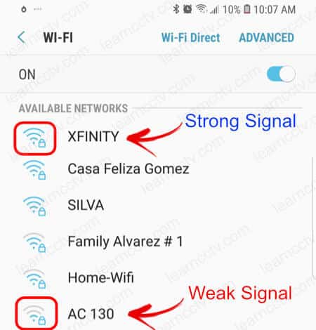 Wi-Fi Signal Wi-Fi Signal