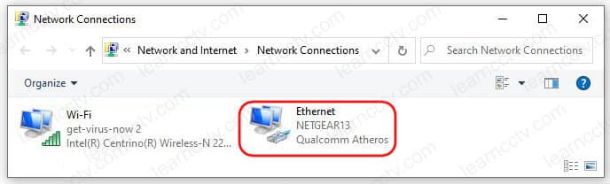 Windows Network Connections Windows Network Connections