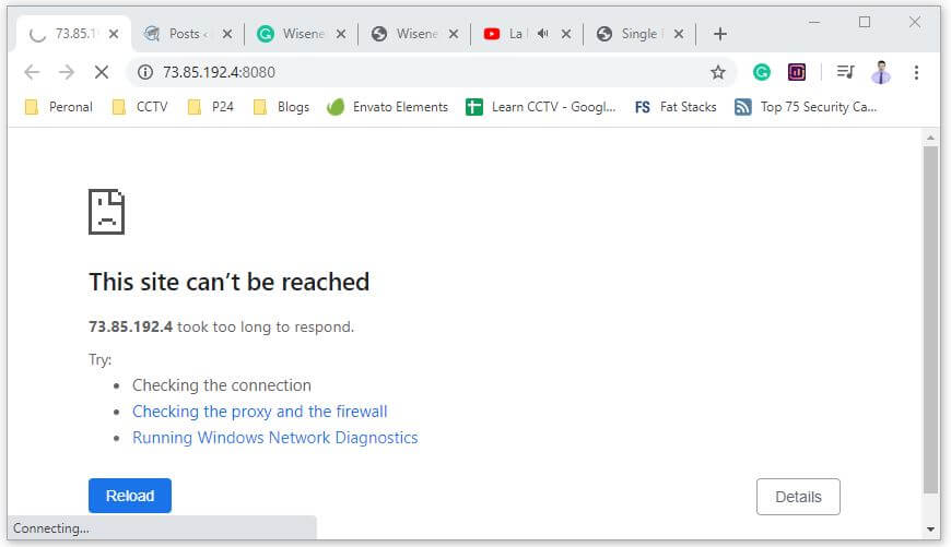 Wisenet Access Via Web Browser Error Wisenet Access Via Web Browser Error