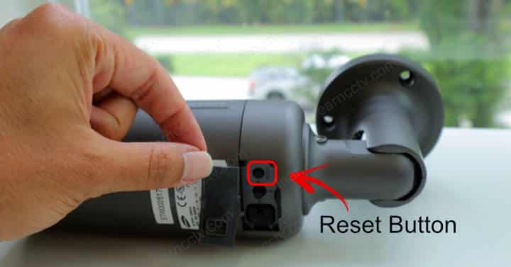 Wisenet Bullet Camera Reset Button Wisenet Bullet Camera Reset Button