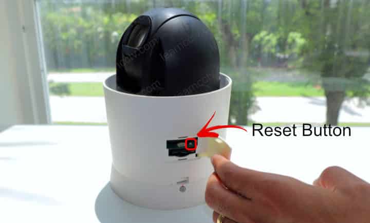 Wisenet PTZ Camera Reset Button Wisenet PTZ Camera Reset Button