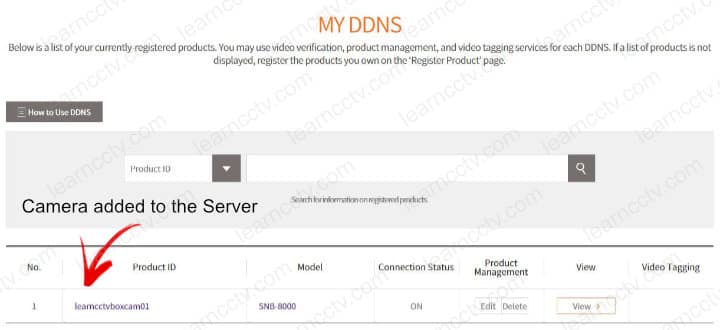 Wisenet Register Product 04 Wisenet Register Product 04