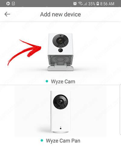 Wyze-cam-app-10 Wyze Cam V2 App - Choose camera