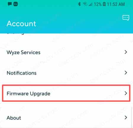 Wyze Cam App Firmware-Upgrade1 Wyze Cam App Firmware-Upgrade1