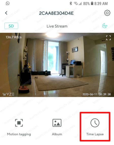 Wyze Cam App Time Lapse Wyze Cam App Time Lapse
