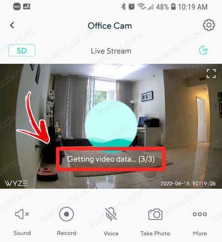 Wyze Cam Getting Video Data Wyze Cam Getting Video Data