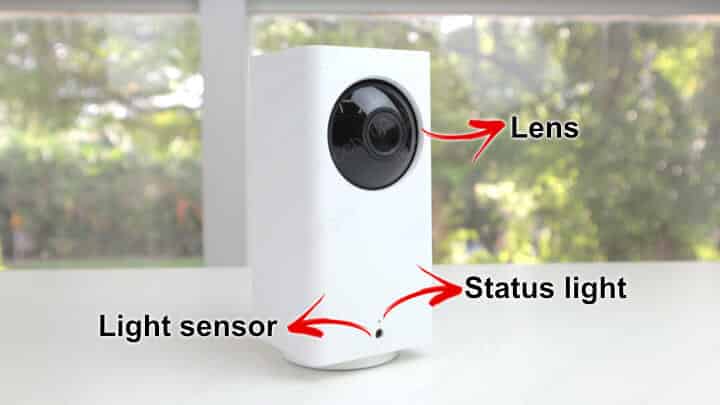 Wyze Cam Pan Front Part Wyze Cam Pan Front Part