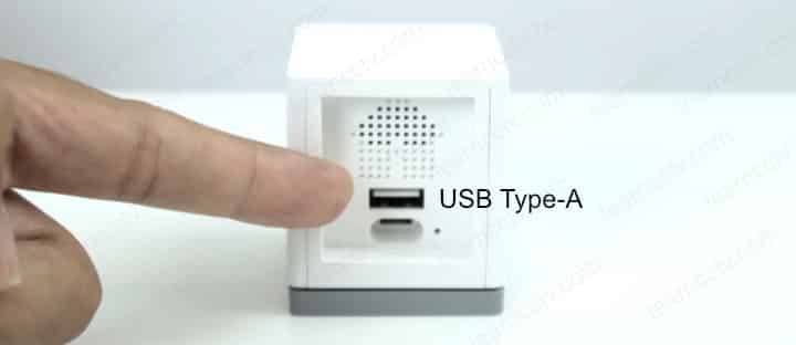 Wyze Cam USB Type-A port Wyze Cam USB Type-A port
