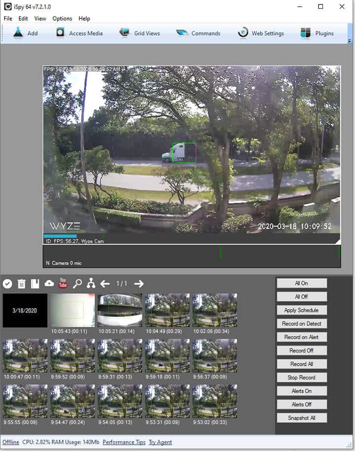 Wyze Camera on iSPY Wyze Camera on iSPY