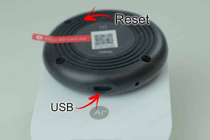 Yi camera reset button Yi camera reset button
