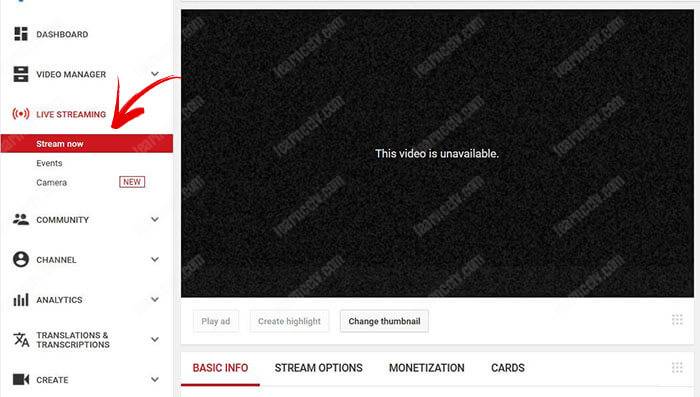 YouTube Live Stream Tab YouTube Live Stream Tab