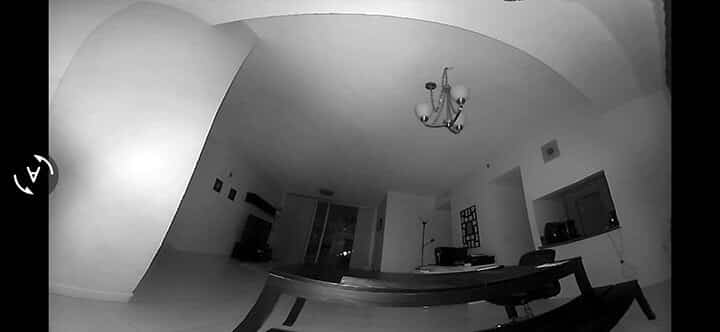 Zosi 360º Panoramic camera night view Zosi 360º Panoramic camera night view