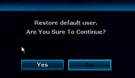 Zosi NVR Restore Zosi NVR Restore