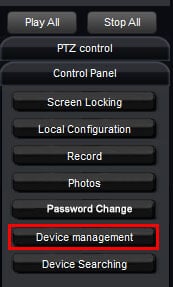 Zosi DVR Device Management Zosi DVR Device Management