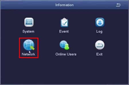 Zosi DVR Network Information Zosi DVR Network Information