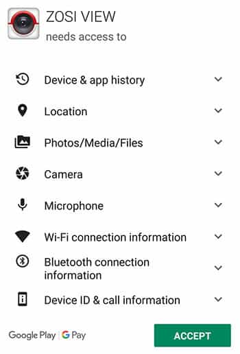 Zosi View Mobile App Auth Zosi View Mobile App Auth