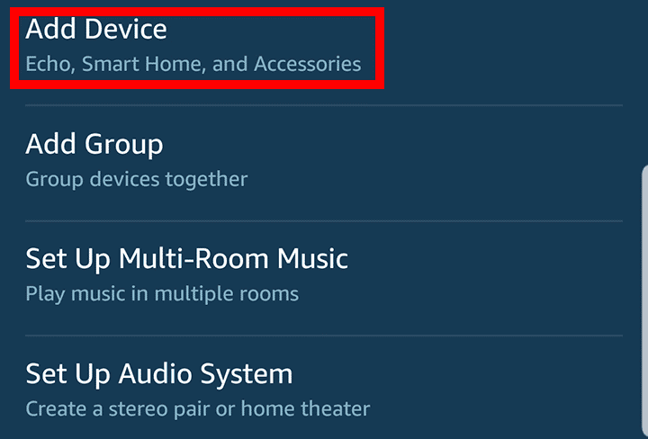 Add device to Alexa Add device to Alexa