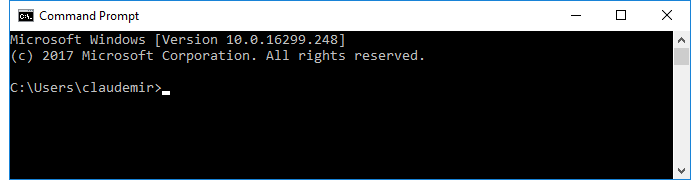 command-prompt Command prompt