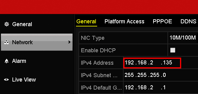 DVR-IP-configuration DVR IP configuration