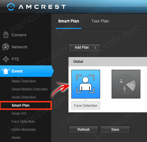 Enable Face Detection Amcrest on cameras Enable Face Detection Amcrest on cameras