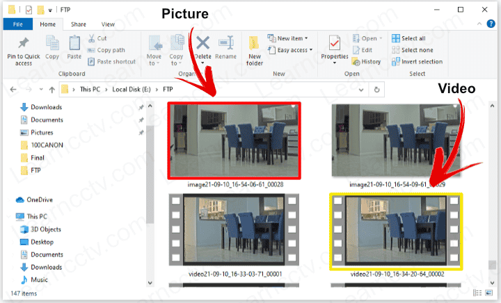 FTP Sever with videos from Axis IP camera FTP Sever with videos from Axis IP camera