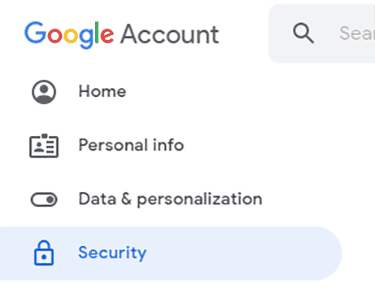 Google Account Menu Google Account Menu