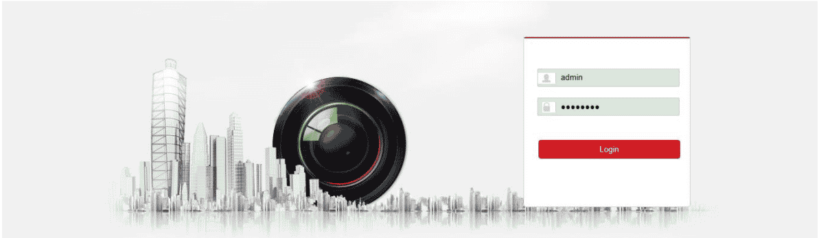 Login to Hikvision camera Login to Hikvision camera