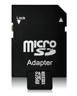 Micro SD card adapter