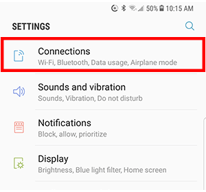Mobile-Connections WiFi connection