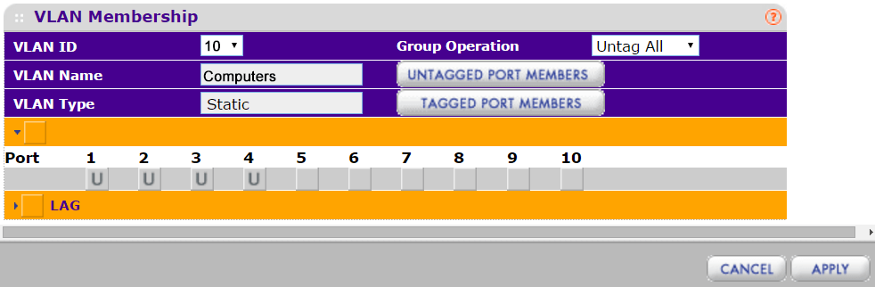 Netgear-VLAN-configuration-03a NetGear VLAN 10 configuration