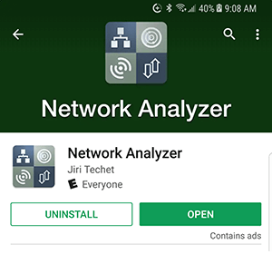 Network-Analyzer-Android Network Analyzer for Android