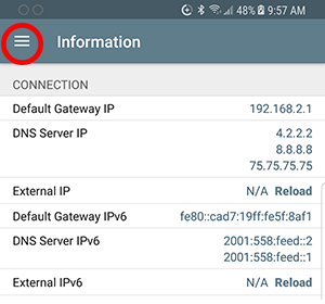 Network-Analyzer-Open-Menu Network Analyzer Menu