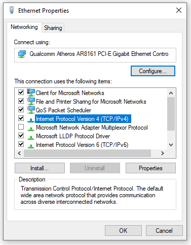 Network IPv4 Network IPv4