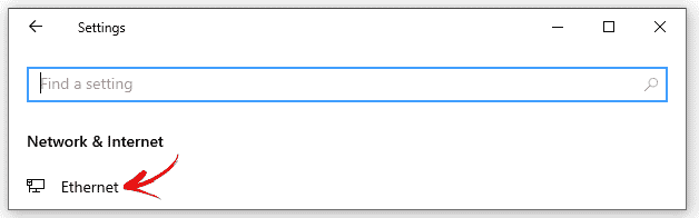 Network settings Network settings