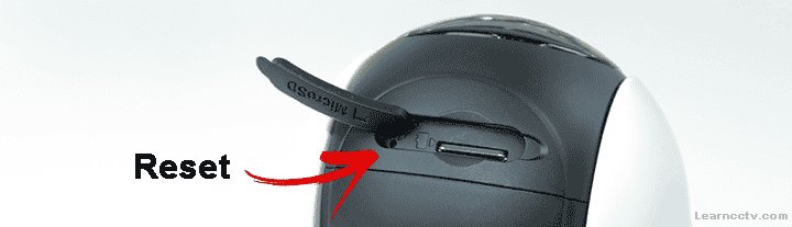 Reolink Argus PT Reset Hole Reolink Argus PT Reset Hole