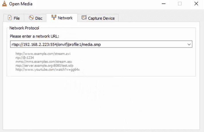 RTSP URL for Samsung camera RTSP URL for Samsung camera