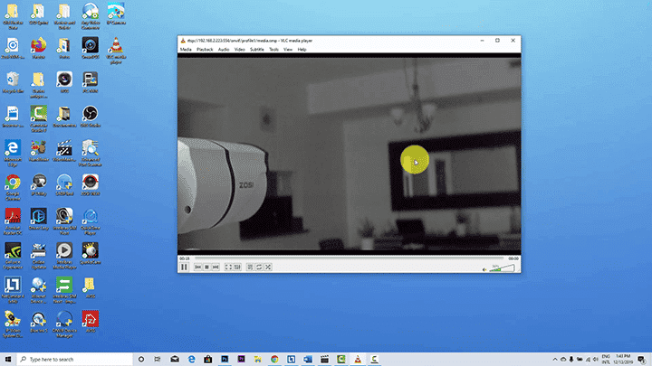 Stream IP camera to VLC Stream IP camera to VLC