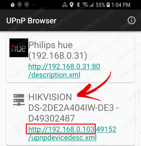 UPnP Browser UPnP Browser